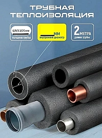 Изоляция трубная Isodom Termo ОТ 160/25 ⌀160мм (2м×6шт) 12мп