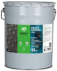 Грунтовка антикоррозийная быстросохнущая ГФ-021 PaintGuard 25кг